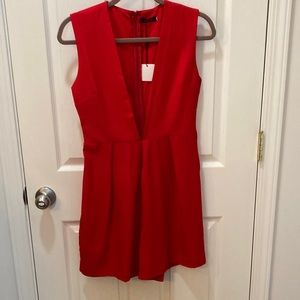 Red short Romper